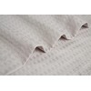 Sticky Toffee Fabric Shower Curtains for Bathroom, Gray Waffle Weave,