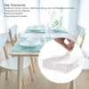 Acrylic Napkin Holder Square Transparent Table Tissue Dispenser Decorative Napkin