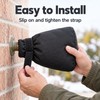 Outdoor Faucet Cover for Winter – Reusable Insulated Hose Bib