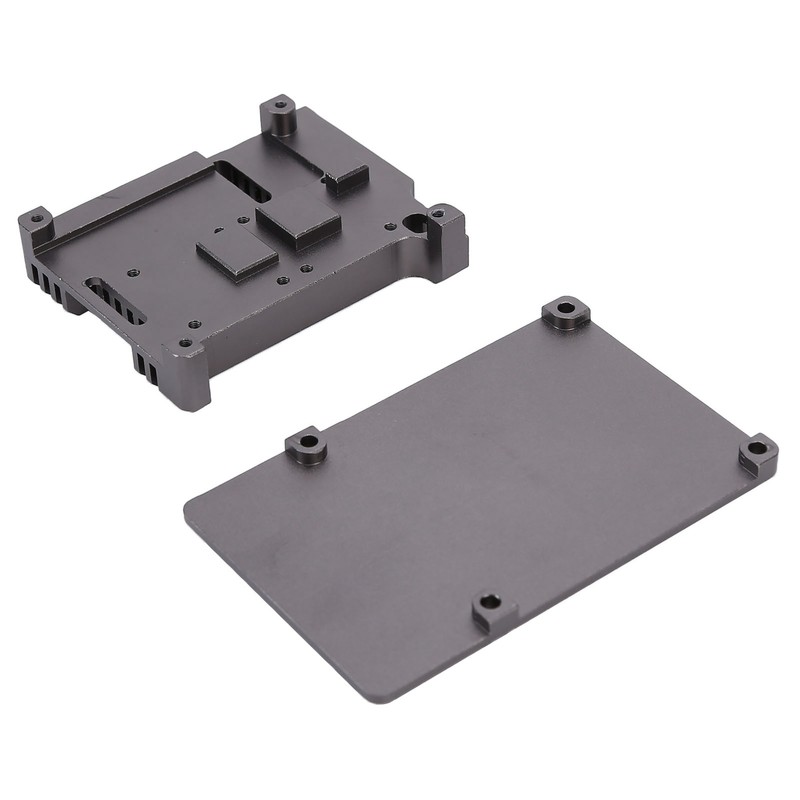 Aluminum Alloy Cooling Case Heat Dissipation Enclosure with Fan for