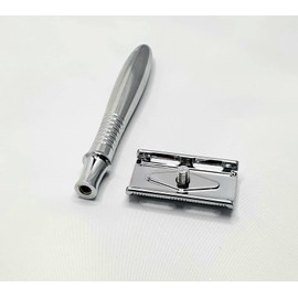 Bare & Co. - Traditional Double Edge Safety Razor - Silver