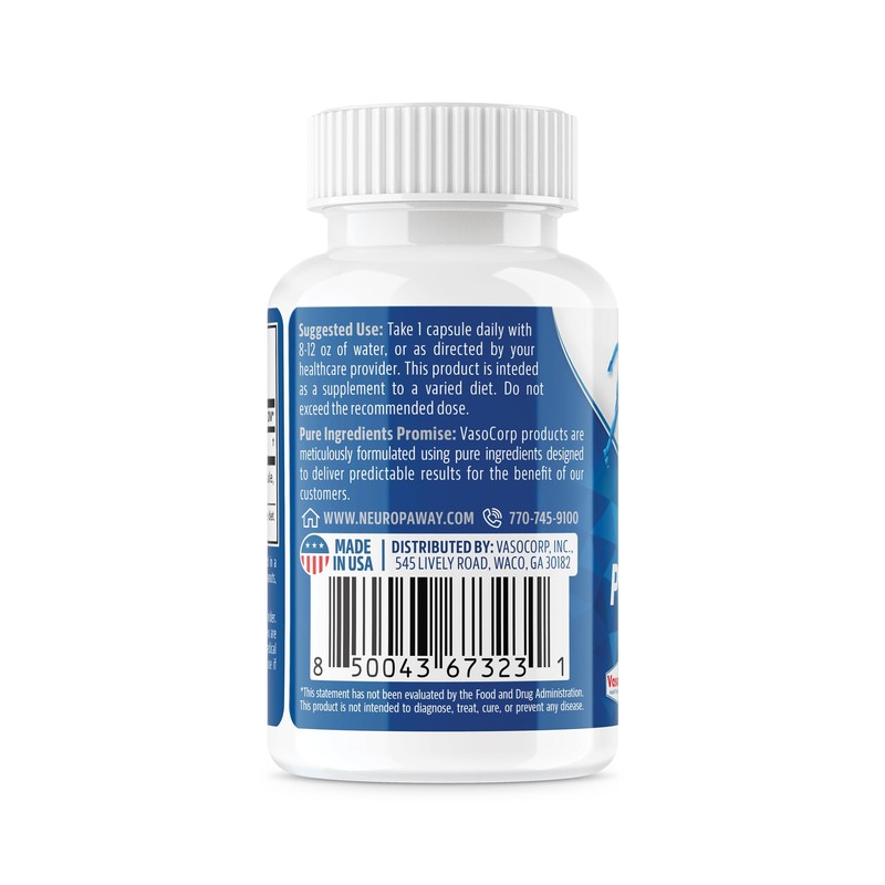 NeuropAWAY Elements Pterostilbene (60 250mg Acid Rresistant Capsules Per Bottle)