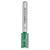 Trend CraftPro Straight Two Flute Router Cutter Bit, 1/4 Inch