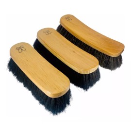 Lux-z Cepillos Finos De Cedro Para Bolear Calzado Pack De 3 #4,5,6