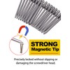 Rocaris 16 Pack 1/4 Inch Hex Shank Long Magnetic Screwdriver