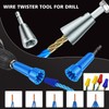 Wire Stripper and Twister for Drill,Wire Stripping Tool for Drill,
