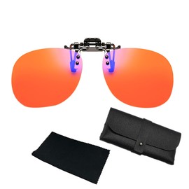 XFSRG Clip On Gaming Glasses Blue Light Filter Computer Gaming Glasses for Gamers Esport Enthusiasts Protection Against Eye Strain, Blue Light Blocking Technology, a, One size