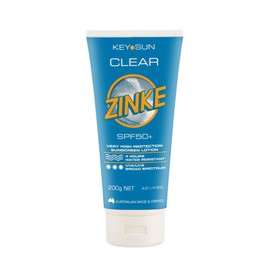 ZINKE Clear SPF50+ 200g Tube