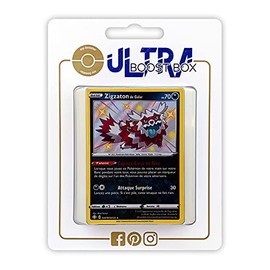 my-booster SWSH045-FR25-UB-SV078 Zigzaton de Galar (Galar-Zigzatchs) SV078/SV122 Secret Irides-Myboost X Epée et Bouclier 4.5 Destinées Radieuses, Box of 10 French Pokémon Cards