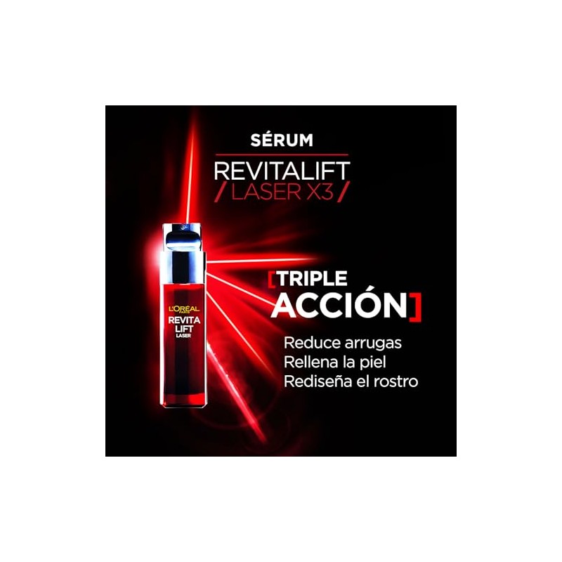 Oréal Paris Revitalift Laser Sérum Facial 30ml Rellana Arrugas Reafirma