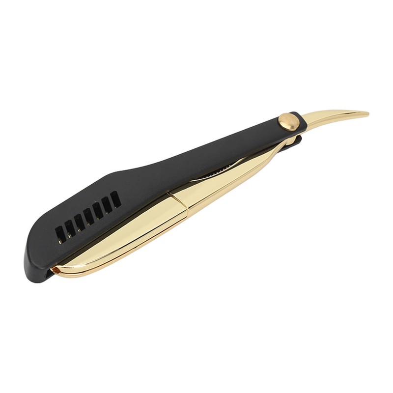 Foldable Beard Clipper Stainless Steel Safety Manual Vintage Straight Clipper
