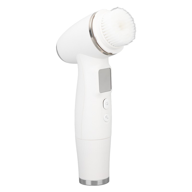 Facial Cleanser Massager LCD Display IPX7 Waterproof 3 Modes USB