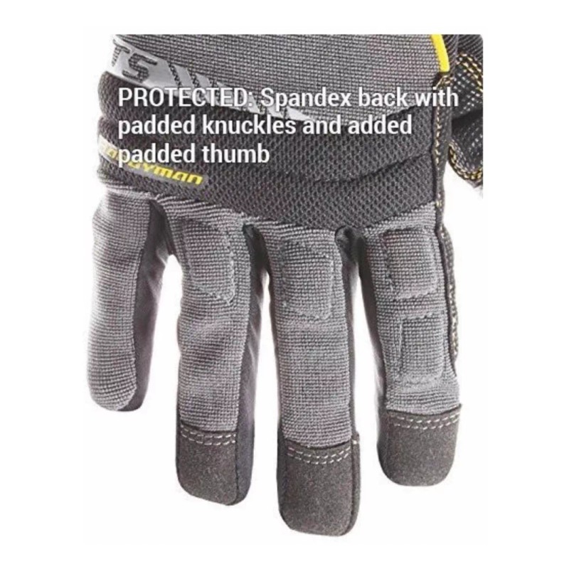CLC Guantes De Trabajo Con Agarre Flexible Talla M Mediana