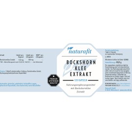 naturafit Fenugreek Extract Capsules, Pack of 120 Capsules