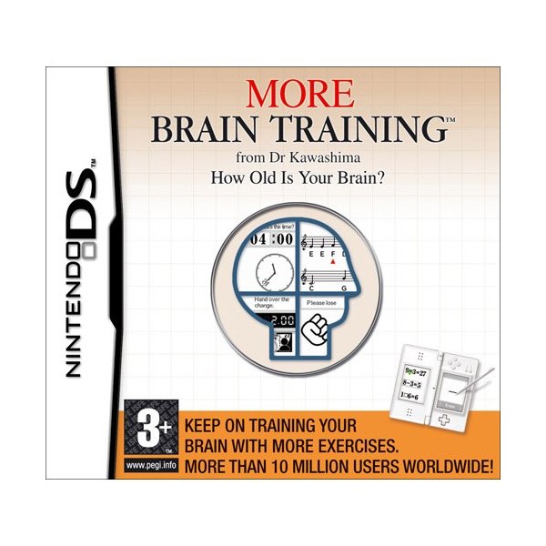More Brain Training Genuine DS Lite DSi Game BRAND NEW