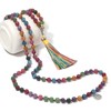 BALIBALI 108 Mala Beads Necklace Semi-Precious Gem Stones Meditation 108