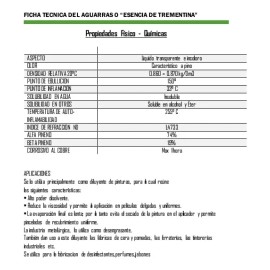 pino naturales Trementina 100% Pura Natural  Sin Quimicos 1 Litro