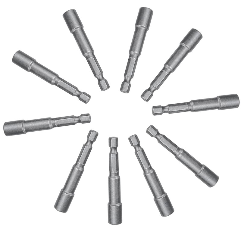Bestgle Hex Socket Bit 2.6 inches (65 mm) 10 Piece