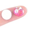 150pcs 12mm Round Glitter Resin Mermaid Scales Cabochon for DIY