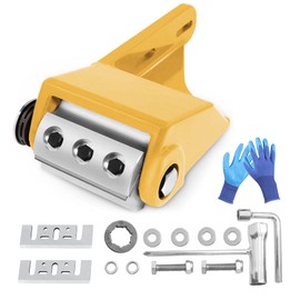 ZEIMAL Log Peeler,Log Debarking Tool,Chainsaw Attachment for Wood Debarking,Chainsaw Accessories,Timber Framing Tool,Factory Outlet (Yellow)