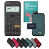 Calcuso Standard Parcel Turquoise with Calculator Casio FX-83GT X Black