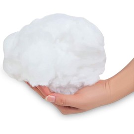 ANEWSERA Toy Filling Stuffing, 200g Filling for Cushions Natural Soft Polyester Filling Cotton, Washable White Stuffing for Pillows Filler, Crochet Toys, Teddy Bear, Pet Beds