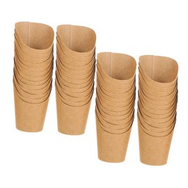 Gatuida Multipurpose Mini Snack Containers Disposable French Fries Holders 50Pcs