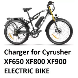 uprith fast 3A Adapter battery Charger for cyrusher  XF650 XF800 XF900 electric bike
