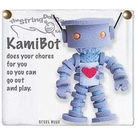 Kamibashi Kamibot Robot Original String Doll Gang Keychain Clip
