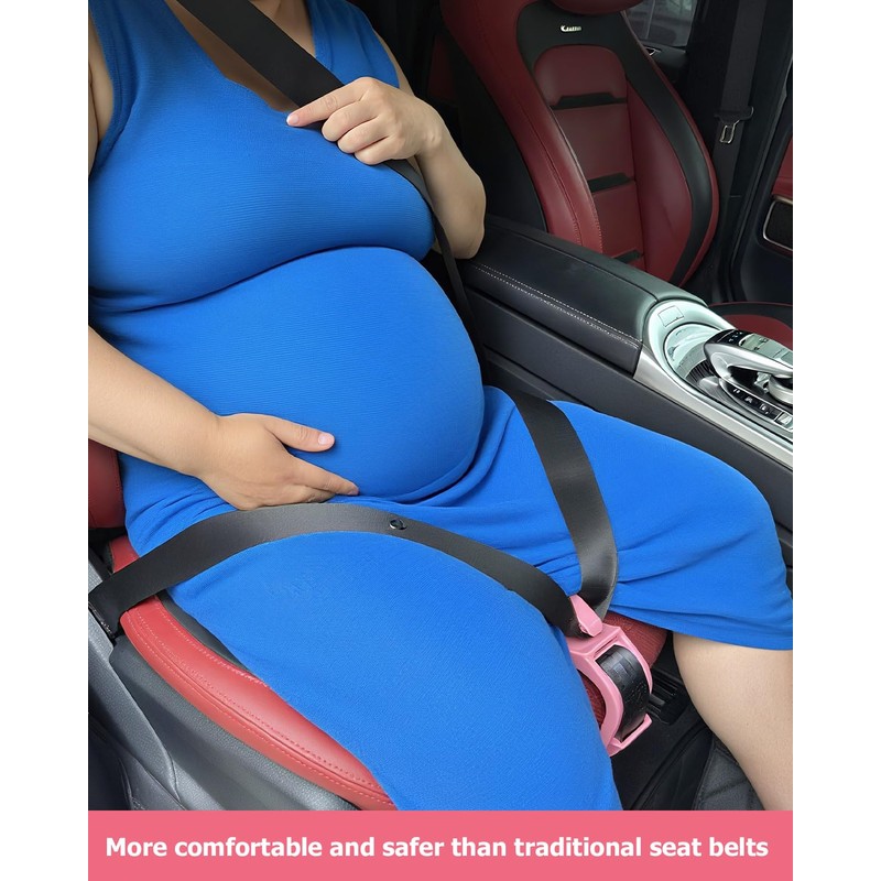 Zofory Sitzbezugversteller, Sicherheitsgurt für Schwangerschaft, Schwangerschaftsgürtel, Autogurt Schwangerschaft Sicheres und
