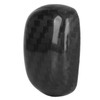 Gear Shift Knob Unlock Button Cover Carbon Fiber Shifter Lever