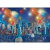 Schmidt Spiele 59649 Alexander Chen Statue of Liberty with Fireworks,
