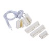 Ymiko Sensores de Puerta y Ventana, 5pcs MC-38 Empotrado Cableado