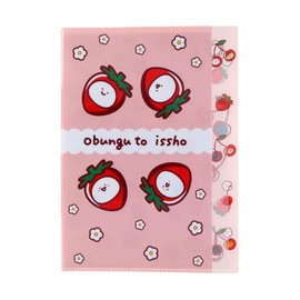 Sun-Star Stationery S2176564 Stationery Goods, Clear File, A4 Size, 5 Pockets