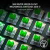 Razer Mechanical Switches Pack - Green Clicky Switch (Optimized for