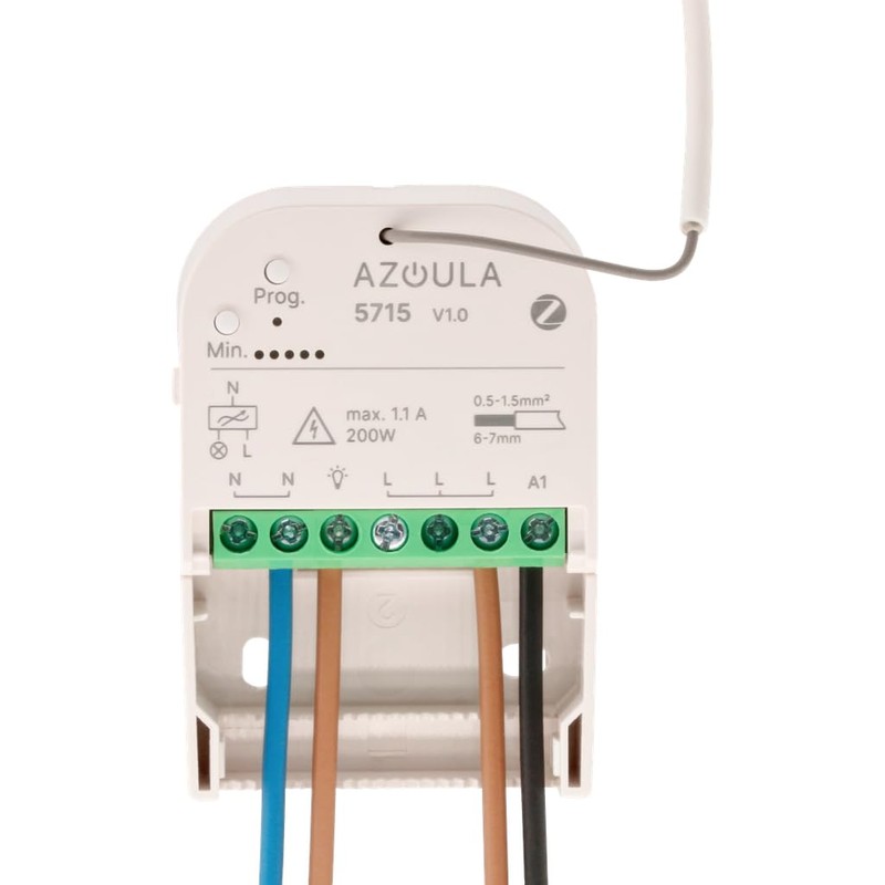 iluminize Azoula Dimming Actuator Mini, Zigbee Protocol, Energy Sensors Integrated,