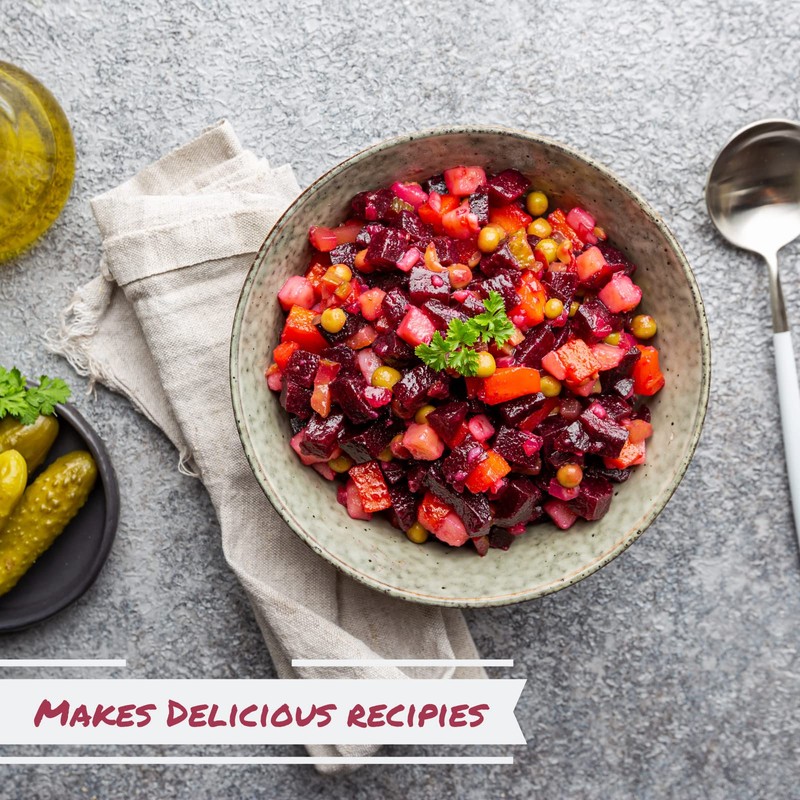 Dried Chopped Beets by Its Delish, 12 Oz Bulk Bag