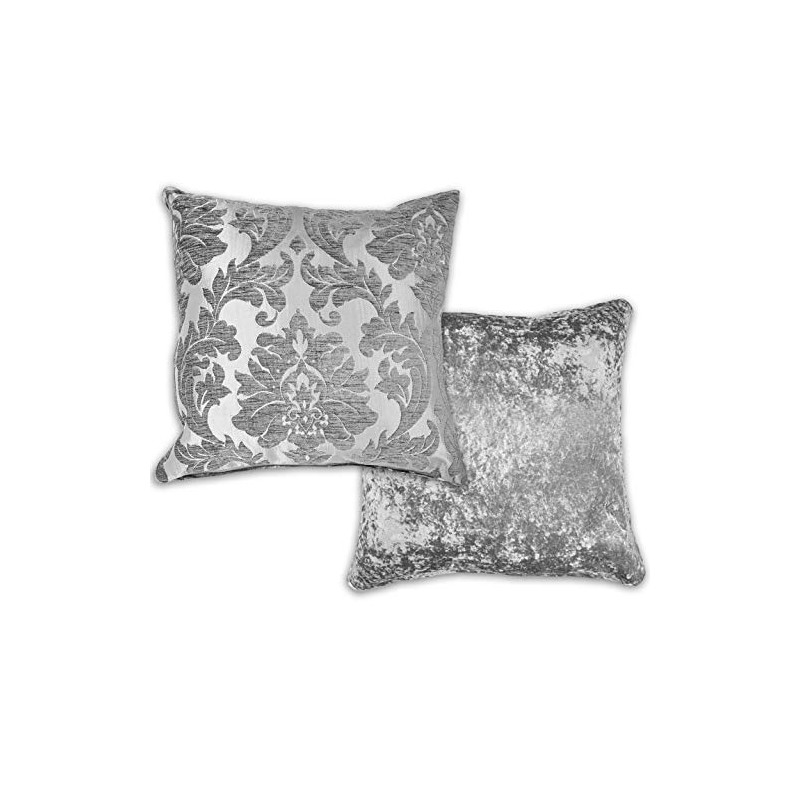 Emma Barclay Damask - Luxury Chenille Jacquard Cushion Cover in