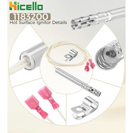 Hicello 1183200 Ignitor Hot Surface, Commercial Oven Igniter