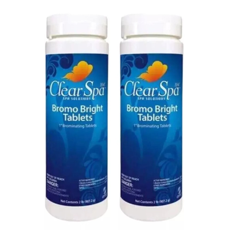 Clear Spa Bromo Bright Tablets 1.5 lb Bottle CSBR015 (2