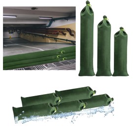 Estresen Sandbag for Flood Protection, 2 Pieces, 60 x 20 cm, Canvas Flood Barrier for Home Store, Garage, Garden