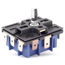 W10434452 Electric Range Dual Infinite Control Switch MDPA-W171-WPM, MDPA-W171-UNM Replacement for Whirl-pool Cooking Stove Surface Elements Replace WPW10434452 2118918 PS11754687