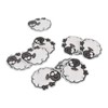 30pcs Cloth Patches Embroidered Iron On Sew On Sheep Shape