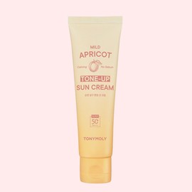 Tony Moly Mild Apricot Tone-Up Sun Cream SPF50+ PA++++, 50ml, 1 unit / 토니모리 순한 살구 톤업 선크림 SPF50+ PA++++, 50ml, 1개