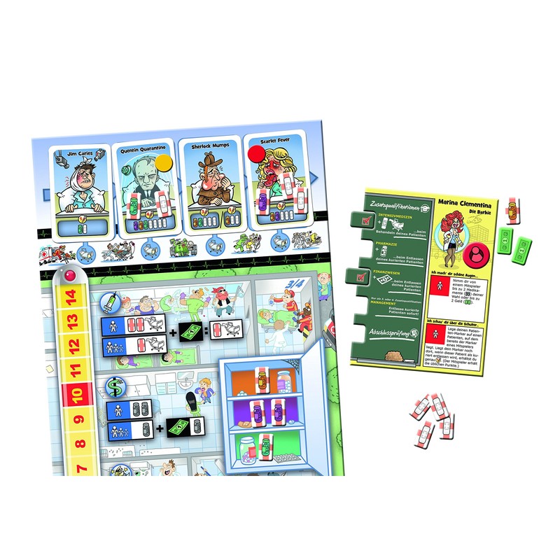 Pegasus Spiele 54542G - Hospital Rush