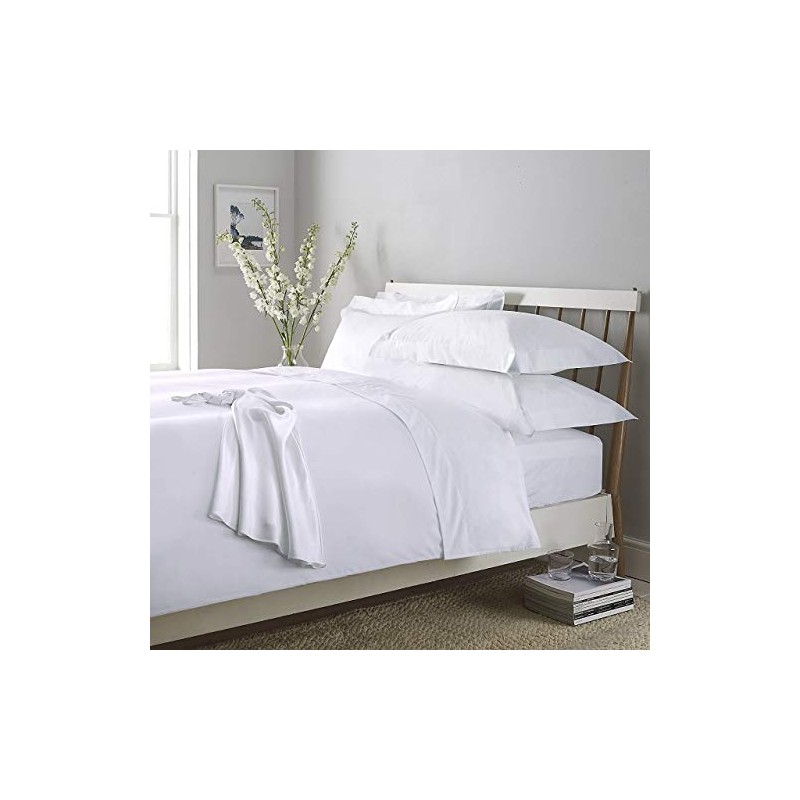 Hanfords 100% Egyptian Cotton 200 Thread Count Fitted Sheet 23CM