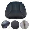 Priprilod Black Leather Driver Side Bottom Replacement Seat Cover Compatible