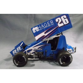 Acme 2021 CORY ELIASON HAGER REALTY RUDEEN  1:18 ACME SPRINT CAR  A1809518 OPEN WHEEL