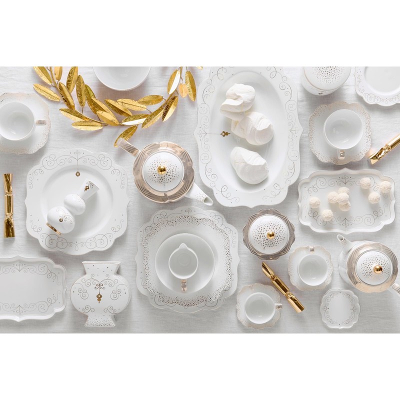 Pip Studio Royal Winter White Bread Plate 17 cm