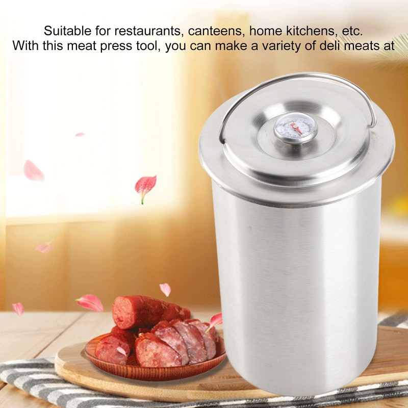 Ham Maker Stainless Steel Healthy Homemade Deli Meat Press Kitchen